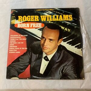 Roger Williams Born Free Vinyl Record LP Kapp KS-3501 Stereo 1966 Piano Pop